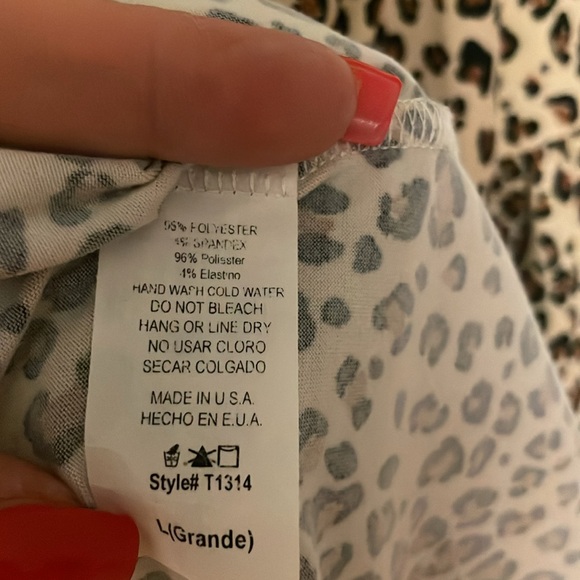 Leopard top - Picture 4 of 4